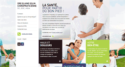 Desktop Screenshot of chiropratiquespecifiquequantum.com